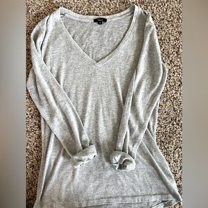 XS Rails. Long sleeve grey shirt